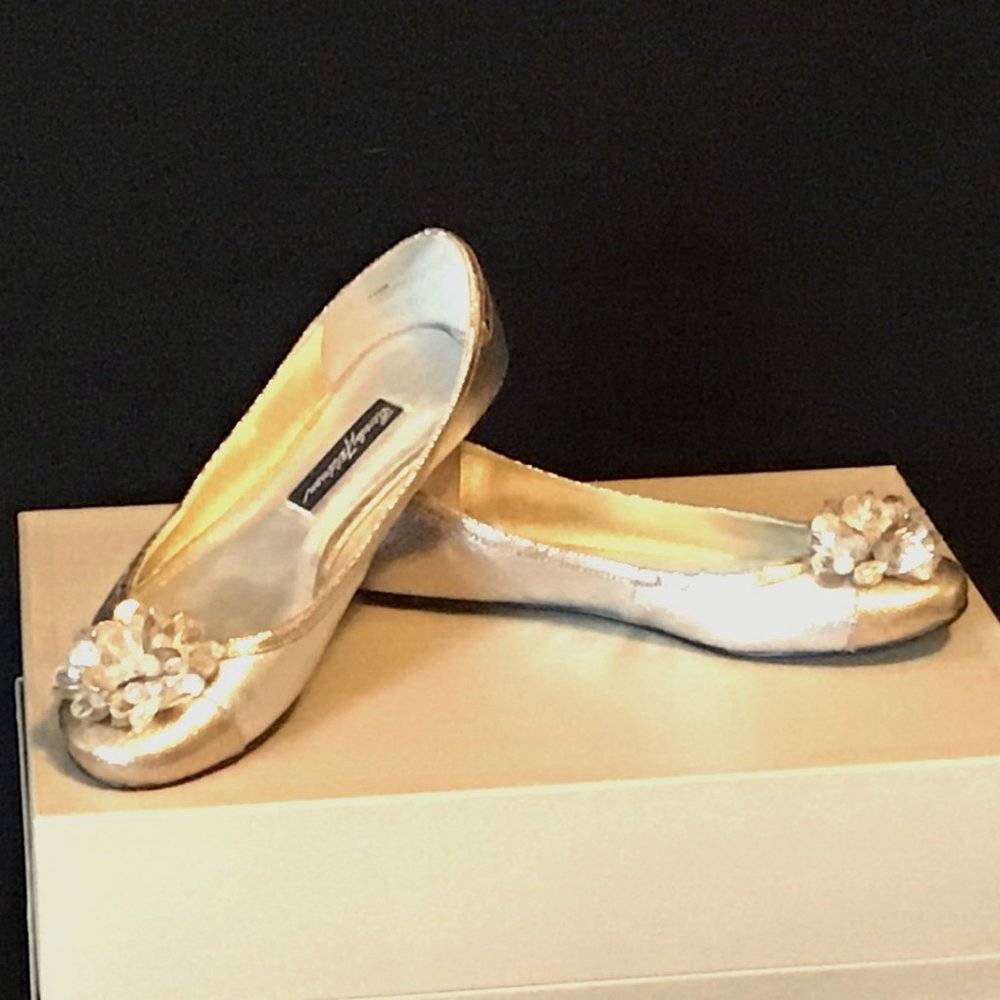 Beverly Feldman silver gold flat